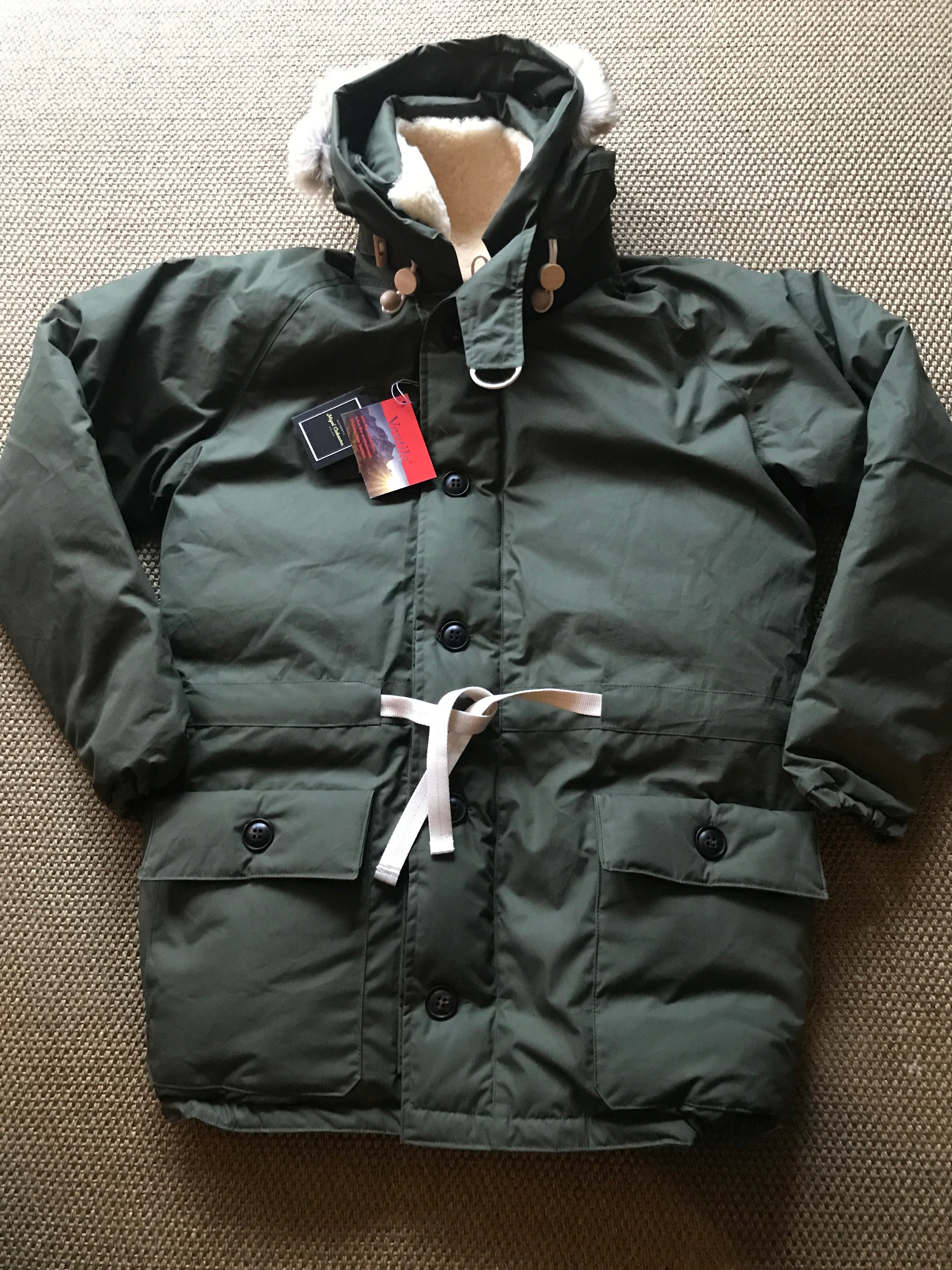 Nigel Cabourn EVEREST parka green 42 - Main Image
