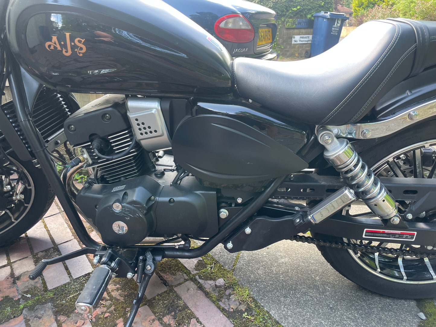 AJS MOTORCYCLE . Highway Star 125