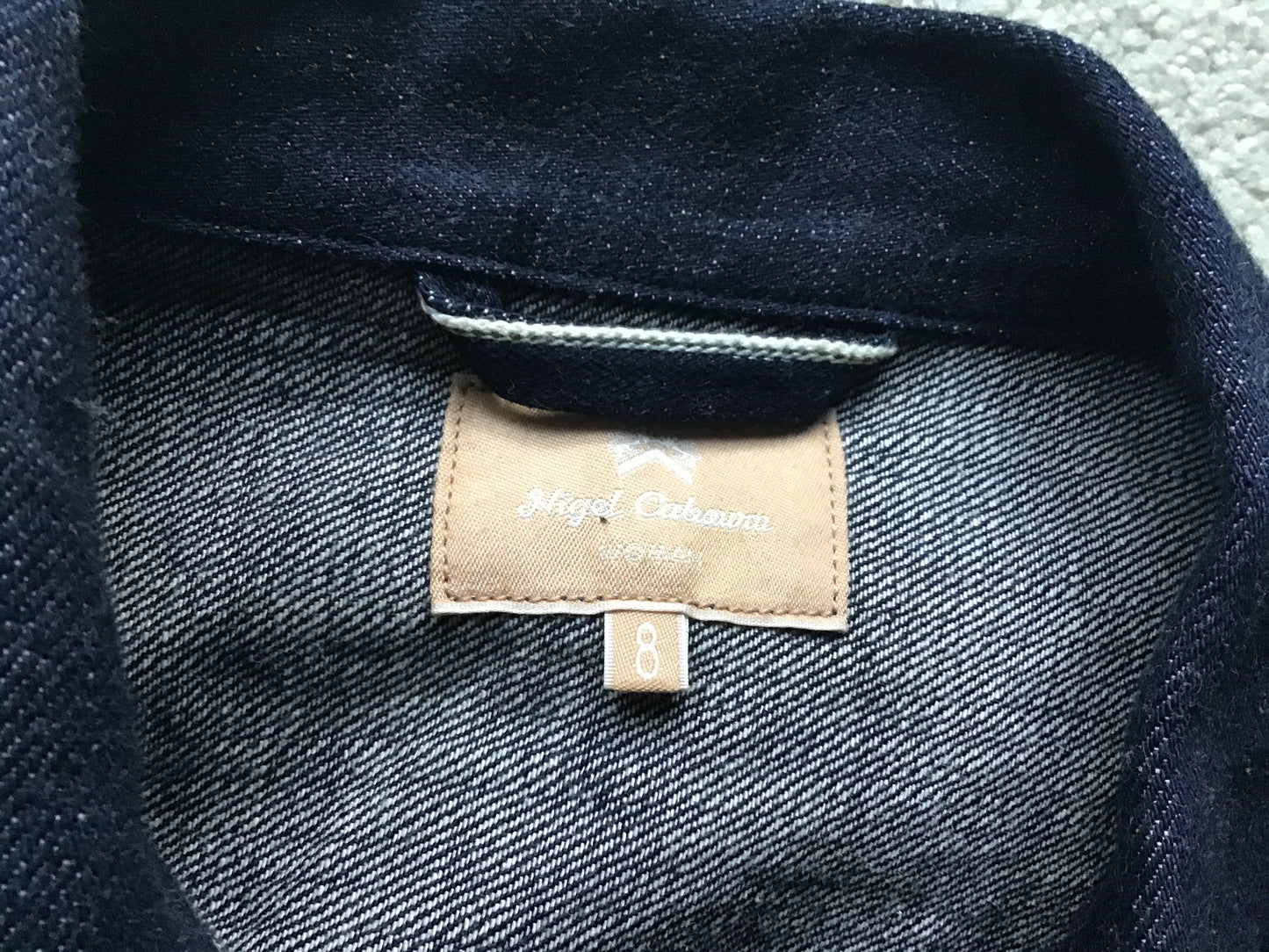 Nigel Cabourn Japan ladies denim jacket m