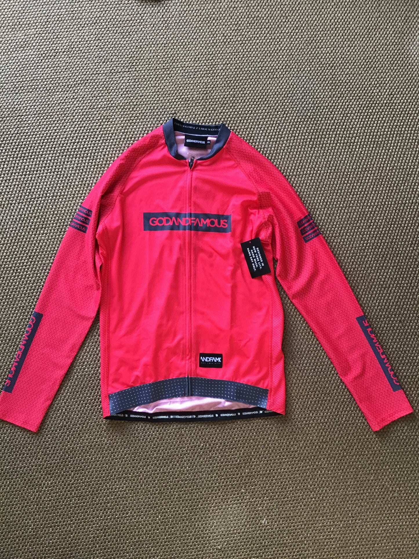 GODANDFAMOUS Cycling Shirt