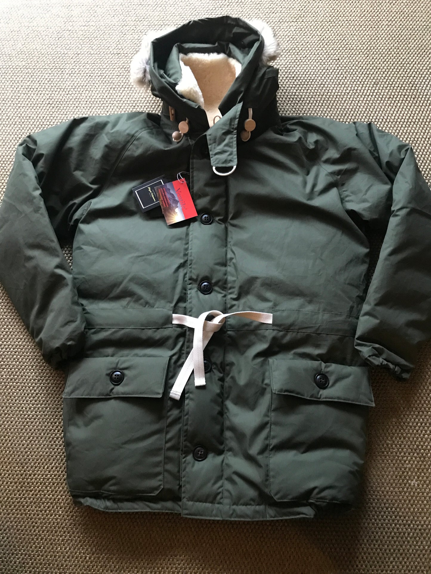 Nigel Cabourn EVEREST parka green 42