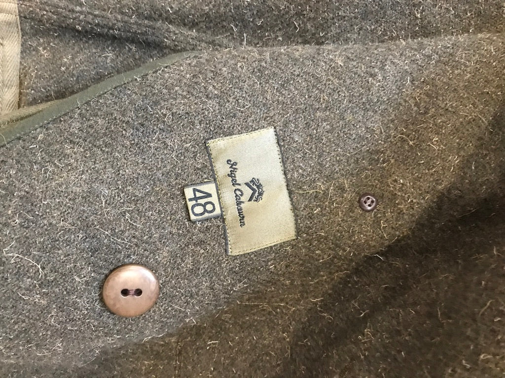 Nigel Cabourn Japan Limited edition tweed pea coat.
