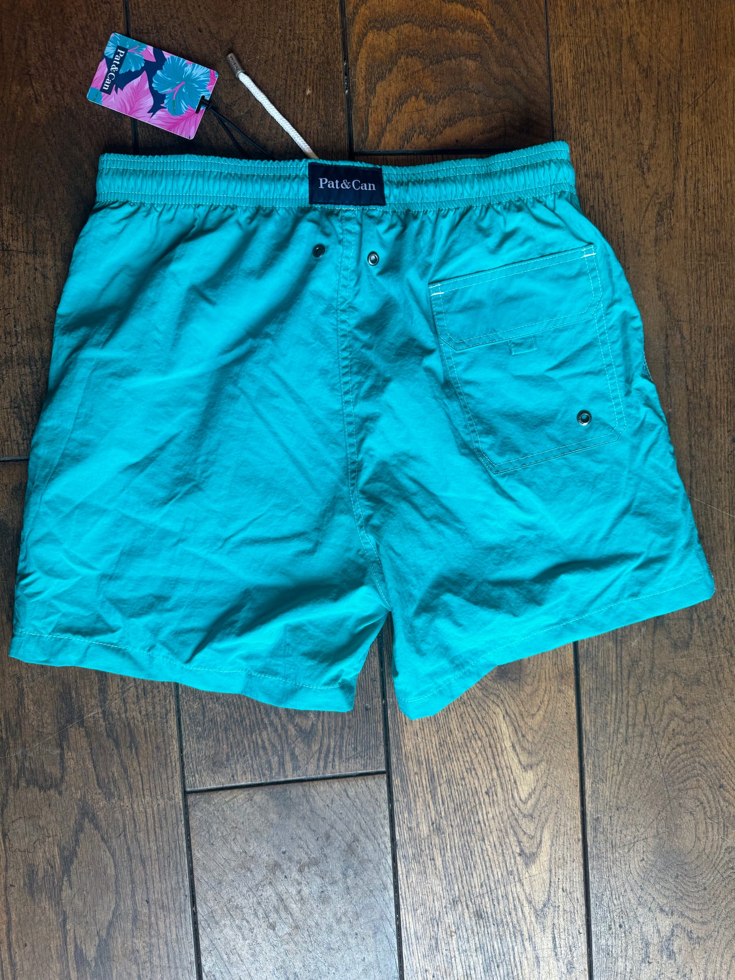 Pat & Can Cote D’Azur Emerald Green Swimming Trunks