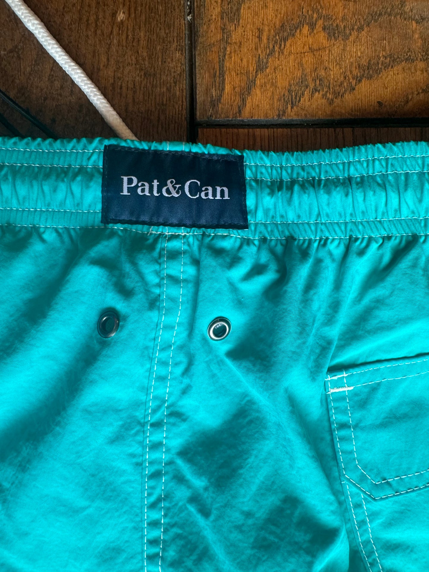 Pat & Can Cote D’Azur Emerald Green Swimming Trunks