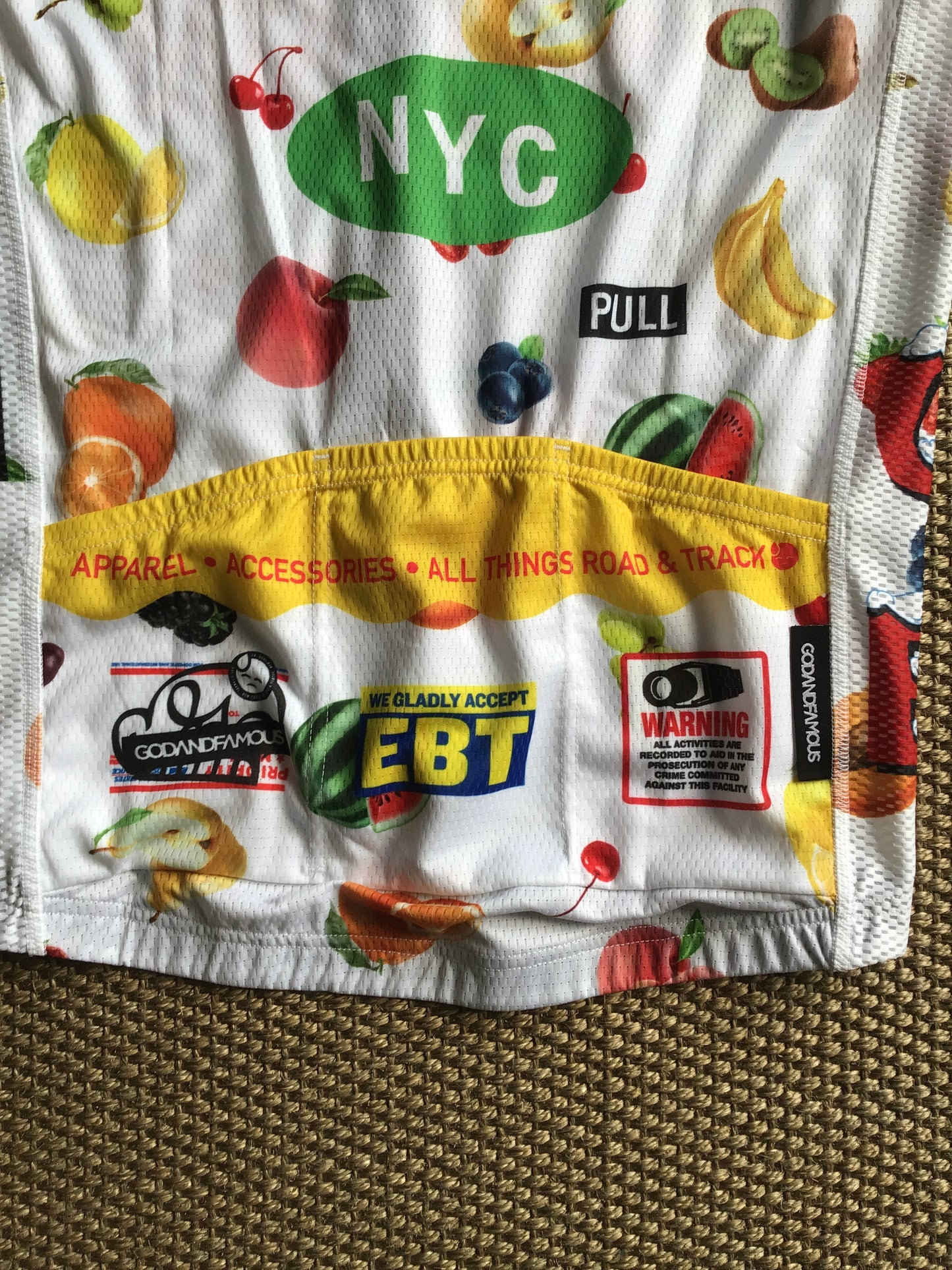 GODANDFAMOUS Cycling Shirt