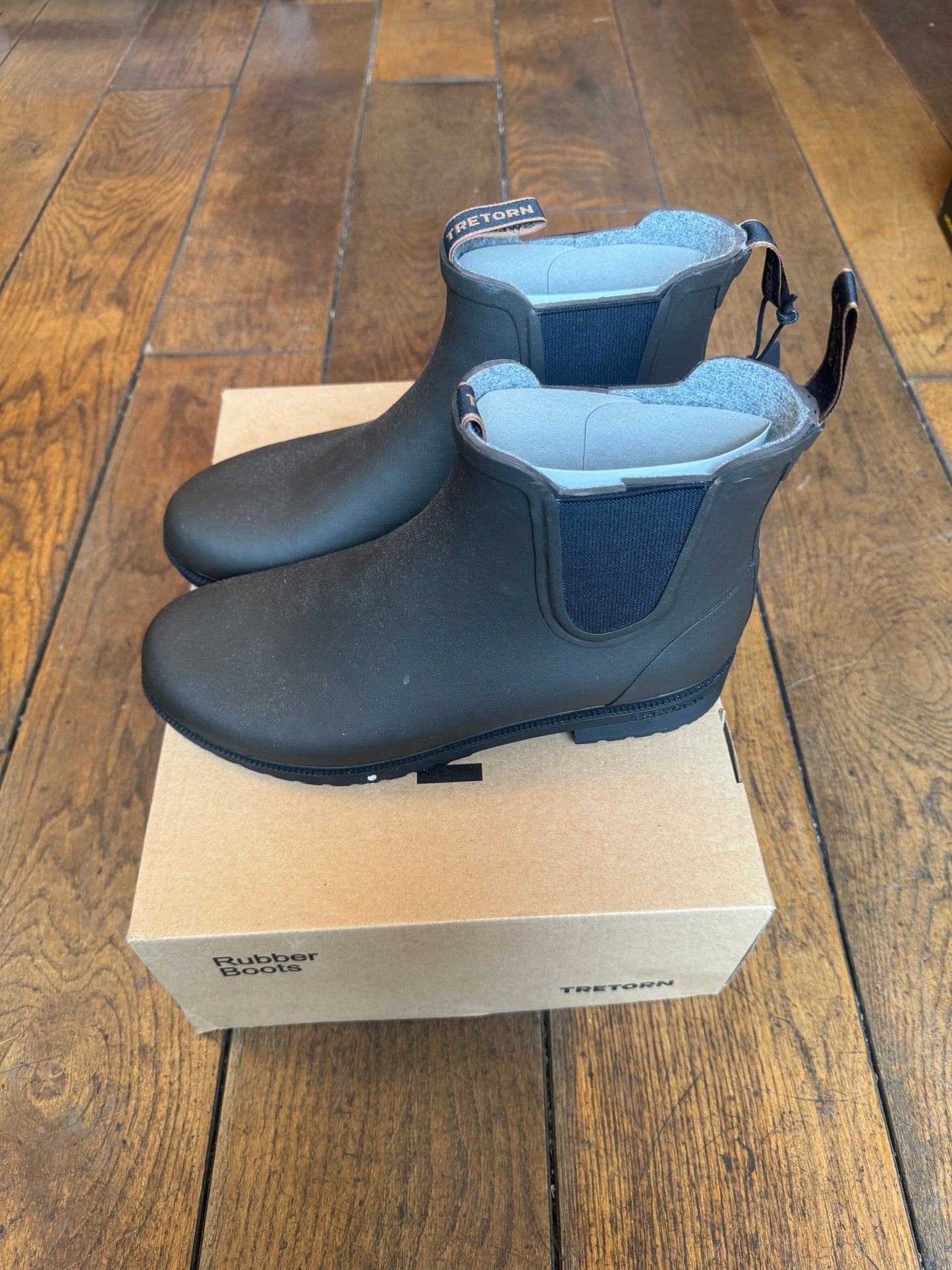 Tretorn Chelsea classic wool lined rubber boots