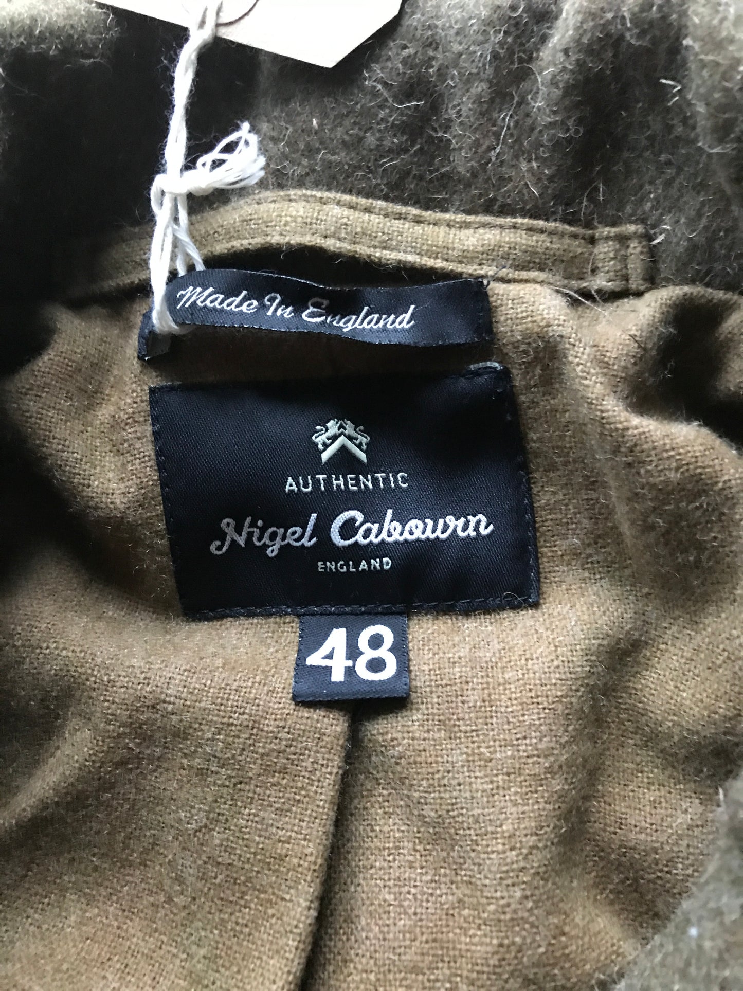 Nigel Cabourn Double breasted Tweed Trench Coat