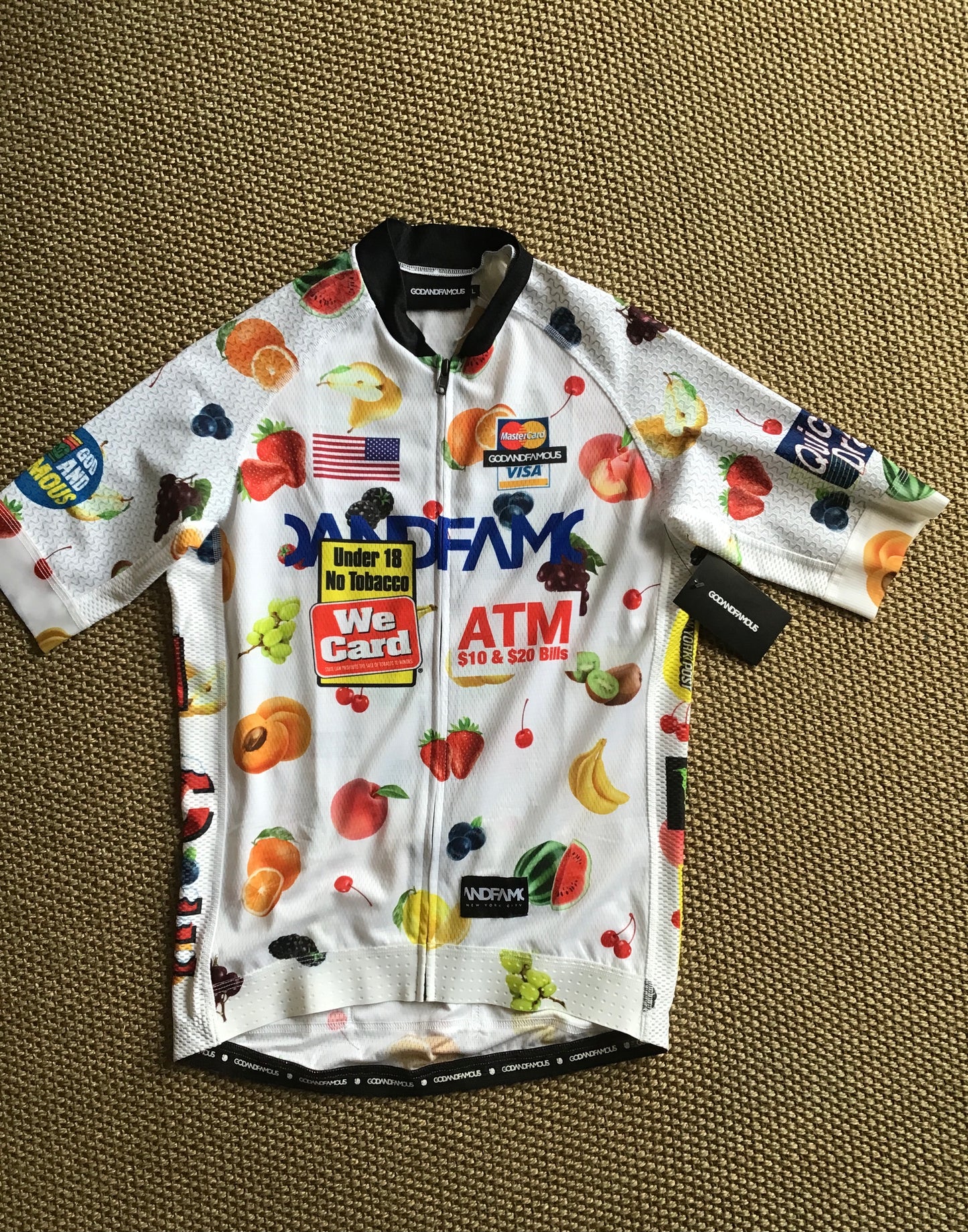 GODANDFAMOUS Cycling Shirt