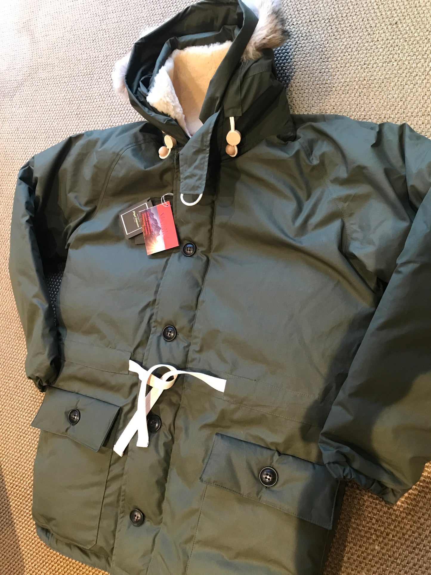 Nigel Cabourn EVEREST parka green 42