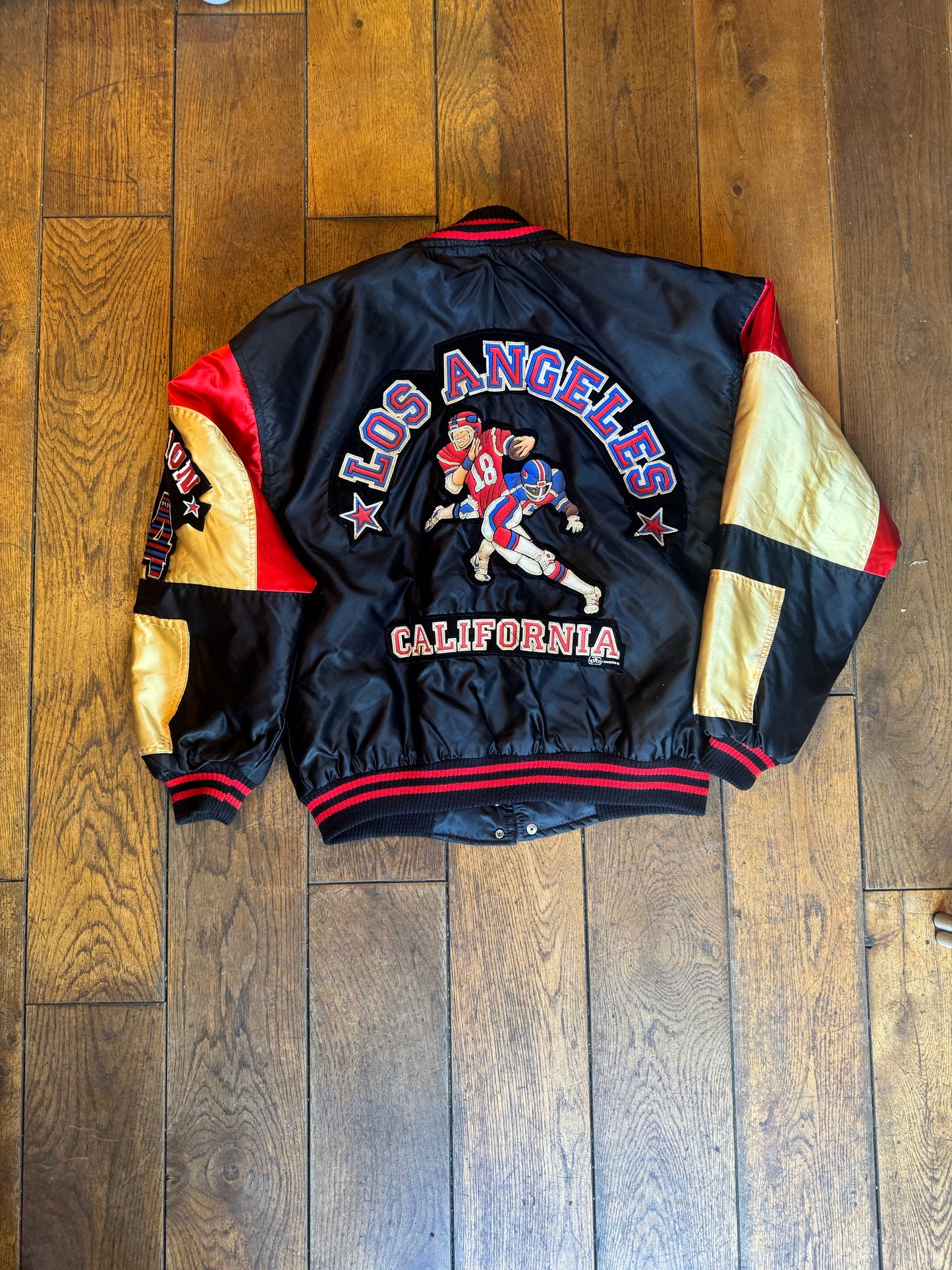 Retro vintage American football jacket