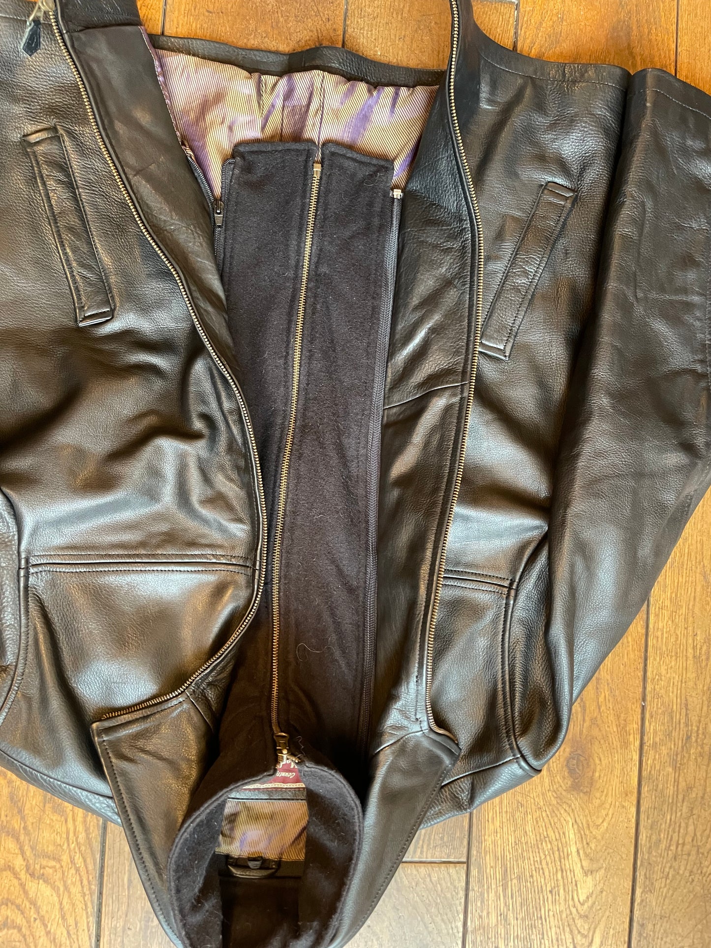 Marlboro classics leather jacket M