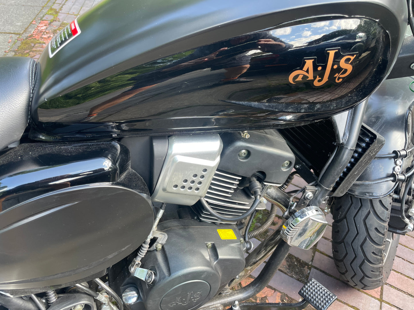 AJS MOTORCYCLE . Highway Star 125