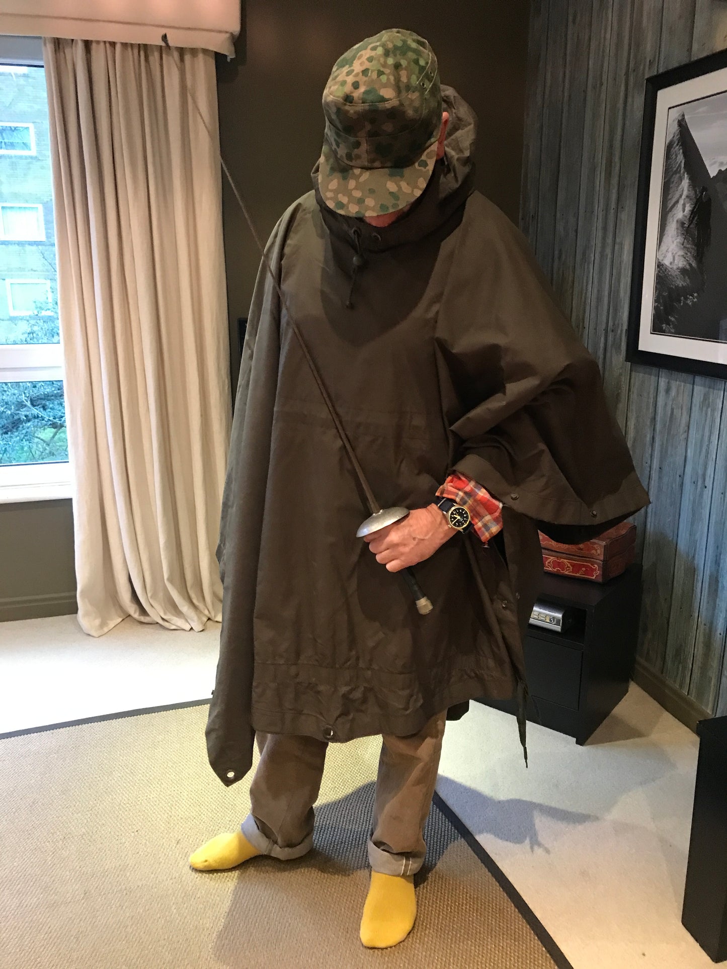 1941 US army rain cape