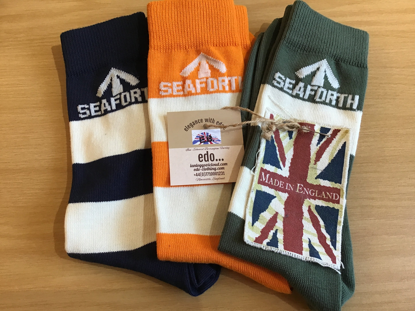 SEAFORTH Edward Berrington socks