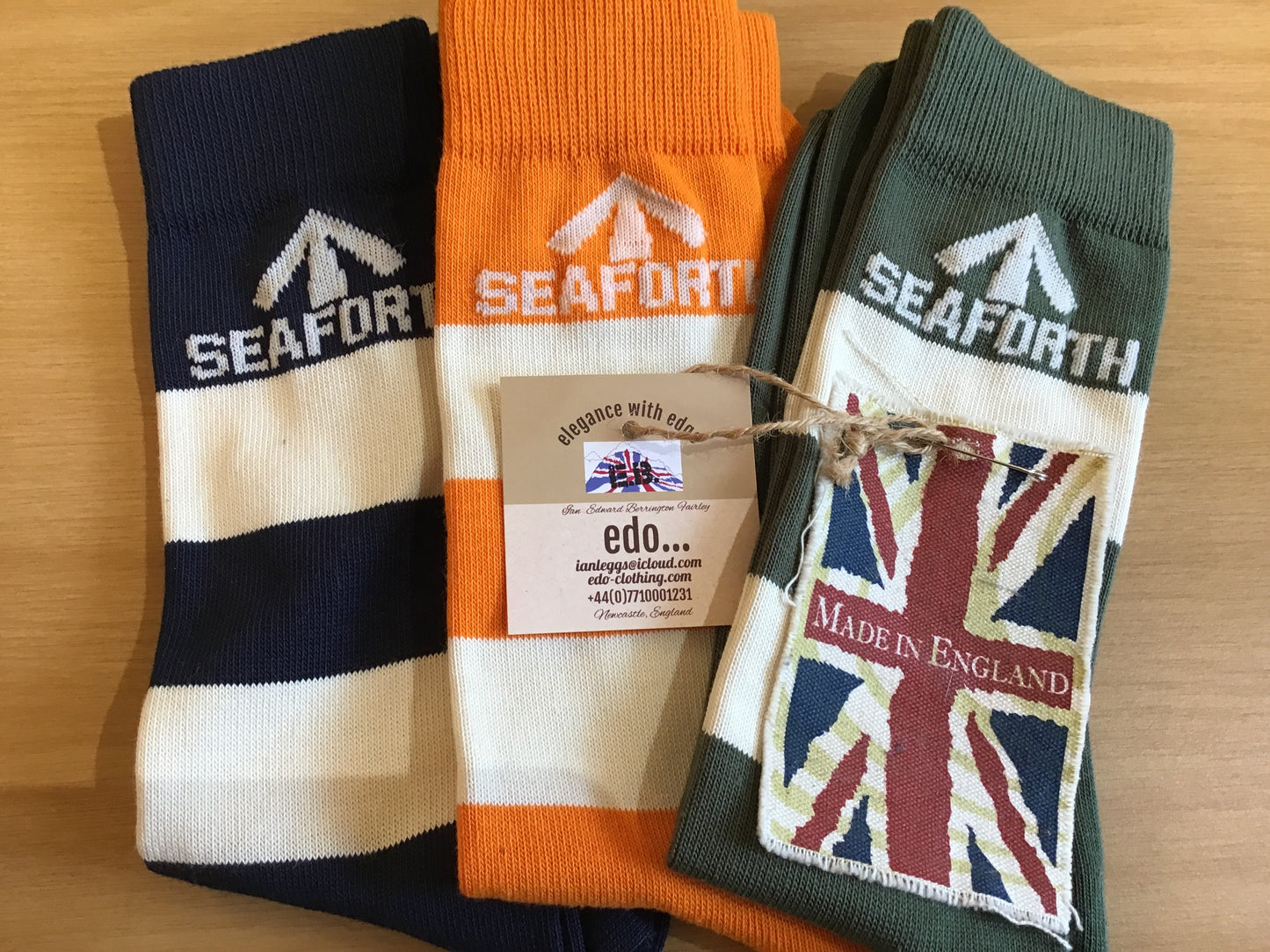 SEAFORTH Edward Berrington socks