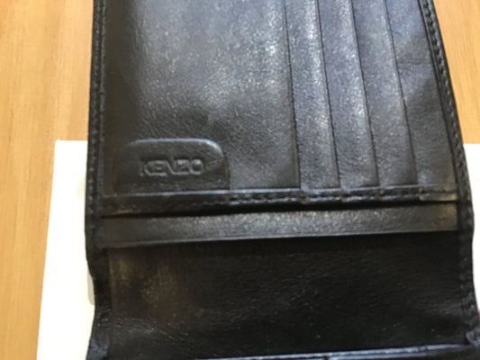 Kenzo leather deadstock wallet