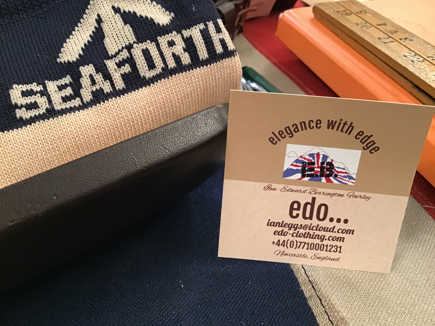 SEAFORTH socks by Edward Berrington