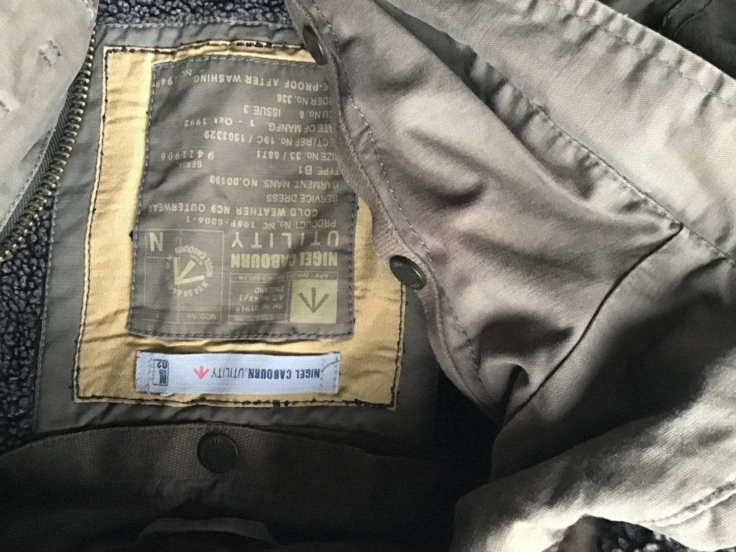Nigel Cabourn Japan B1 jacket